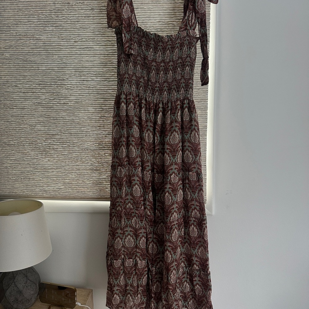 Hill House Brown and Cream Maxi Dress - Picture 7 of 9